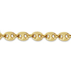 Mariner Solid White/Yellow/Rose Gold Handmade Bracelet , 11mm, 6.5-10 Inch