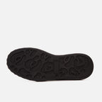 The Linq Black Leather Men Sneaker