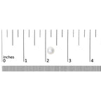 14K Gold Cultured Freshwater Pearl Solitaire Stud Earrings