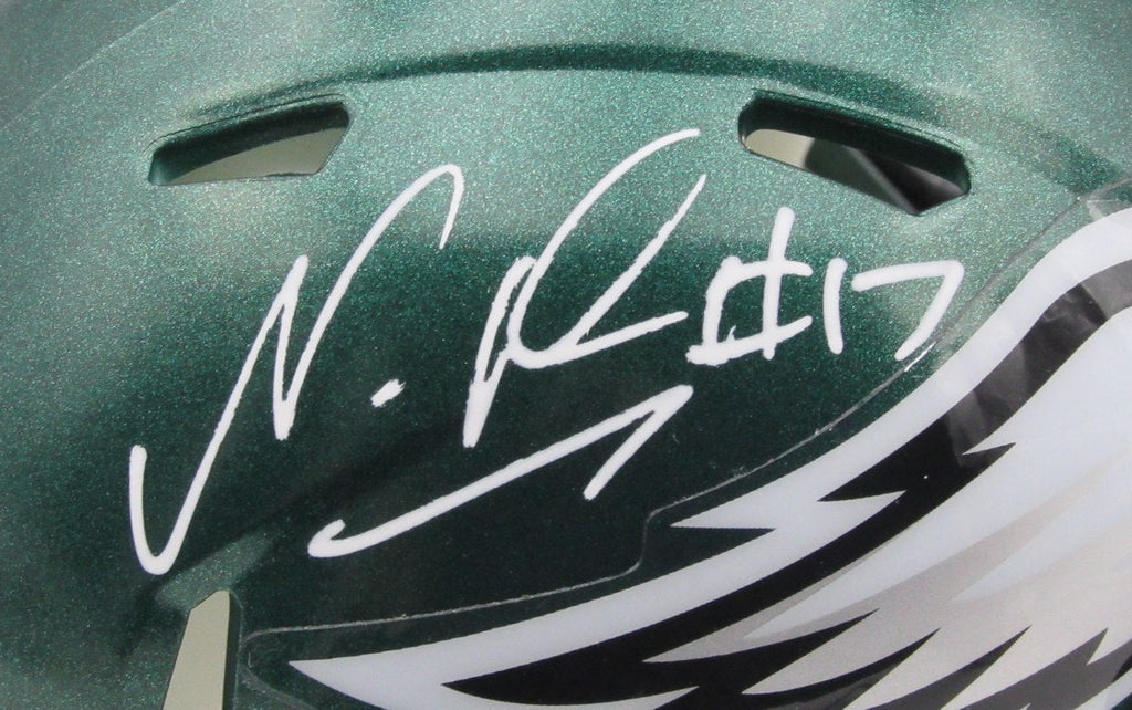 Nakobe Dean Autographed/Signed Eagles Speed Mini Helmet PSA/DNA 193057
