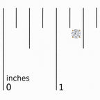 14K Gold Round Lab Grown Diamond Solitaire Stud Earrings with Push Backs