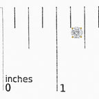 14K Gold Round Lab Grown Diamond Solitaire Stud Earrings with Push Backs