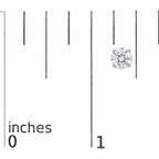 14K Gold Round Lab Grown Diamond Solitaire Stud Earrings with Push Backs
