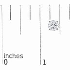 14K Gold Round Lab Grown Diamond Solitaire Stud Earrings with Push Backs