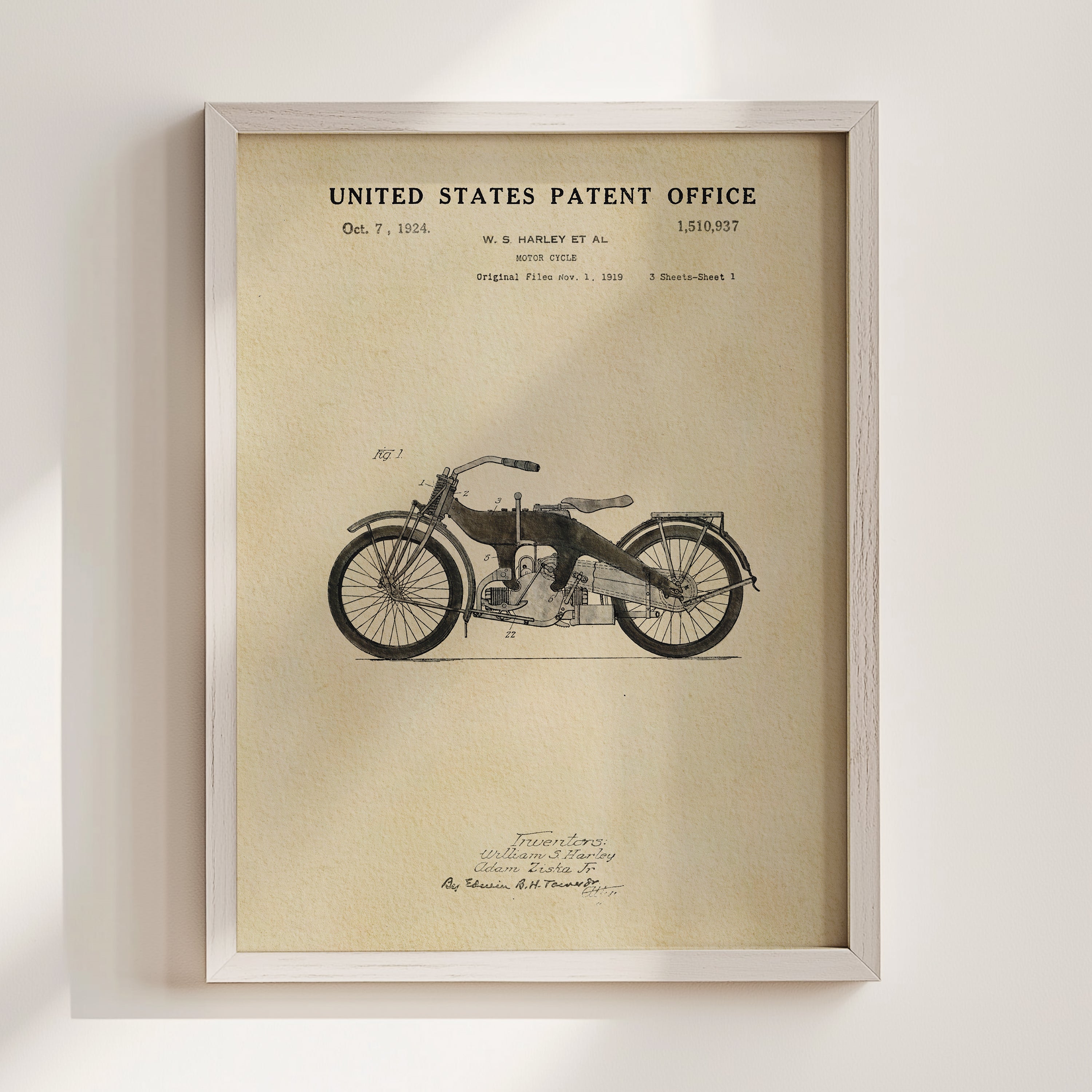 Black Motorcycle (1924)