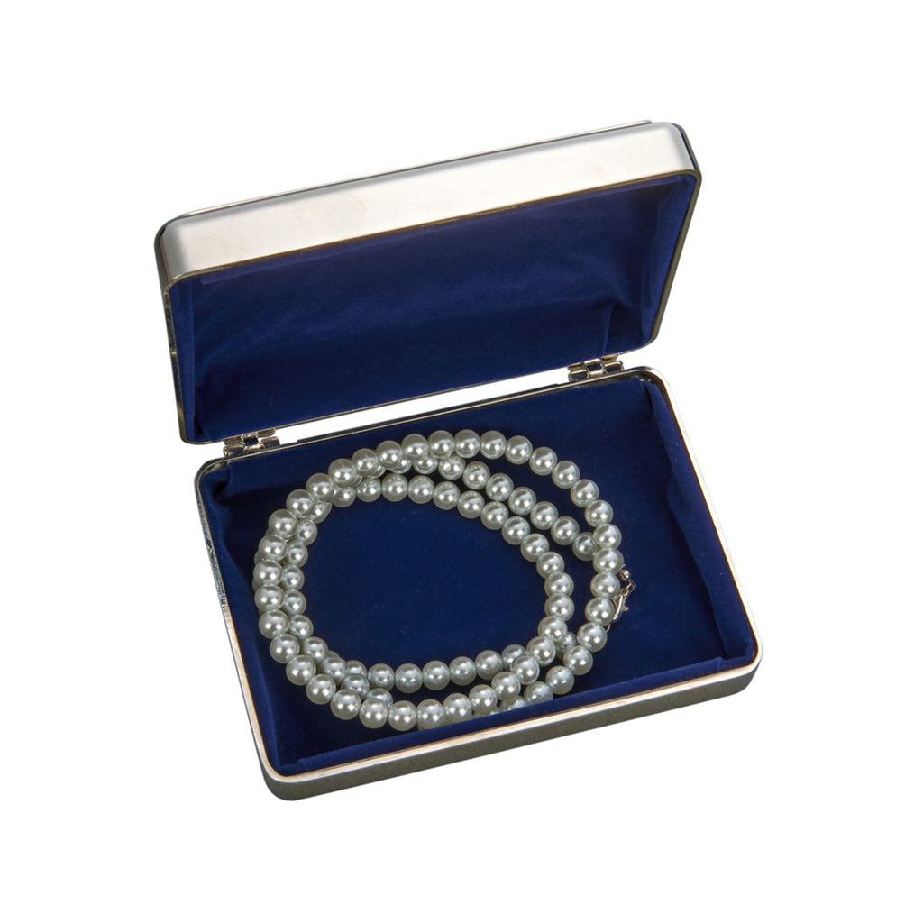 Rectangular Box with Beaded Border, 5.25"
