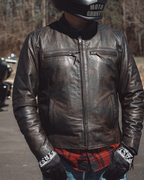 Rocky Men's Motorcycle Leather Jacket