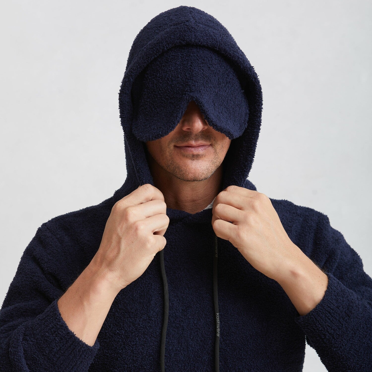 Sleep Eyemask Hoodie // Navy