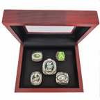 Philadelphia Eagles Championship Ring Set – 5pcs Super Bowl Replica Collectible Set