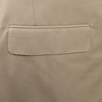 3 Roll 2 Button Trim Fit Cotton Suit // Tan