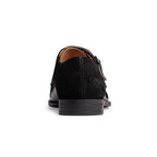 Davis Double Monk Strap // Black