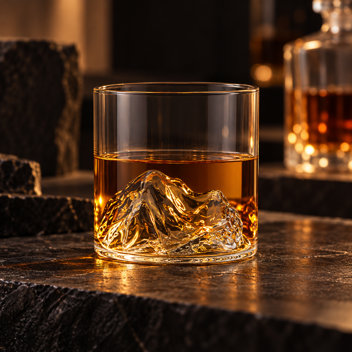 Third Pour™ Edo Mountain Glass