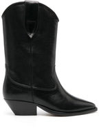 Isabel Marant Women Duerto Leather Cowboy Boots