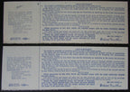 Lot ofTwo New York Yankees Phantom ALCS Full Mint Tickets Games, Pre 1973 145448