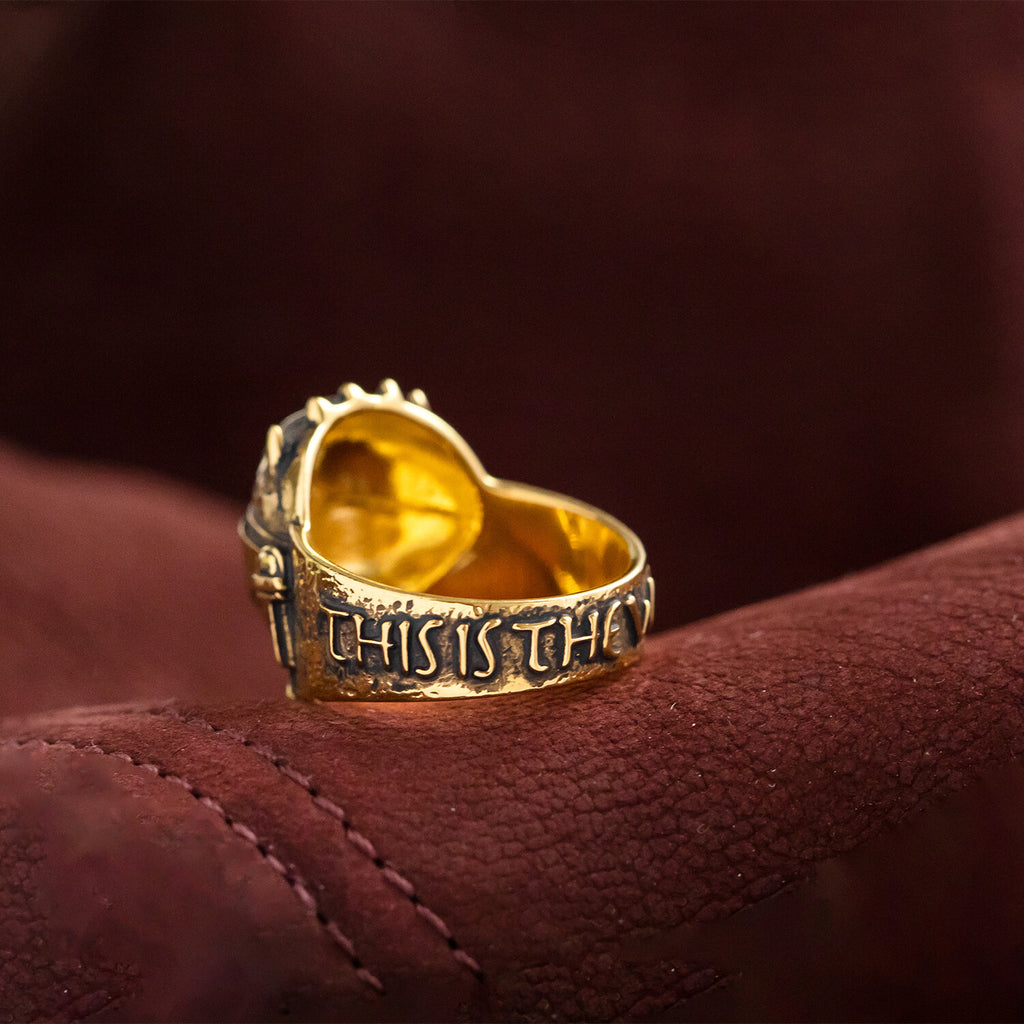 Star Wars X RockLove // The Armorer Helmet Ring