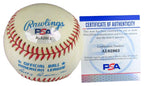 Scott Erickson Autographed Rawlings OAL Baseball Orioles PSA/DNA 176939