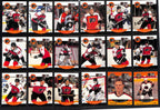Lot of 7 Philadelphia Flyers Complete Team Sets Plus Lindros Cards 189215