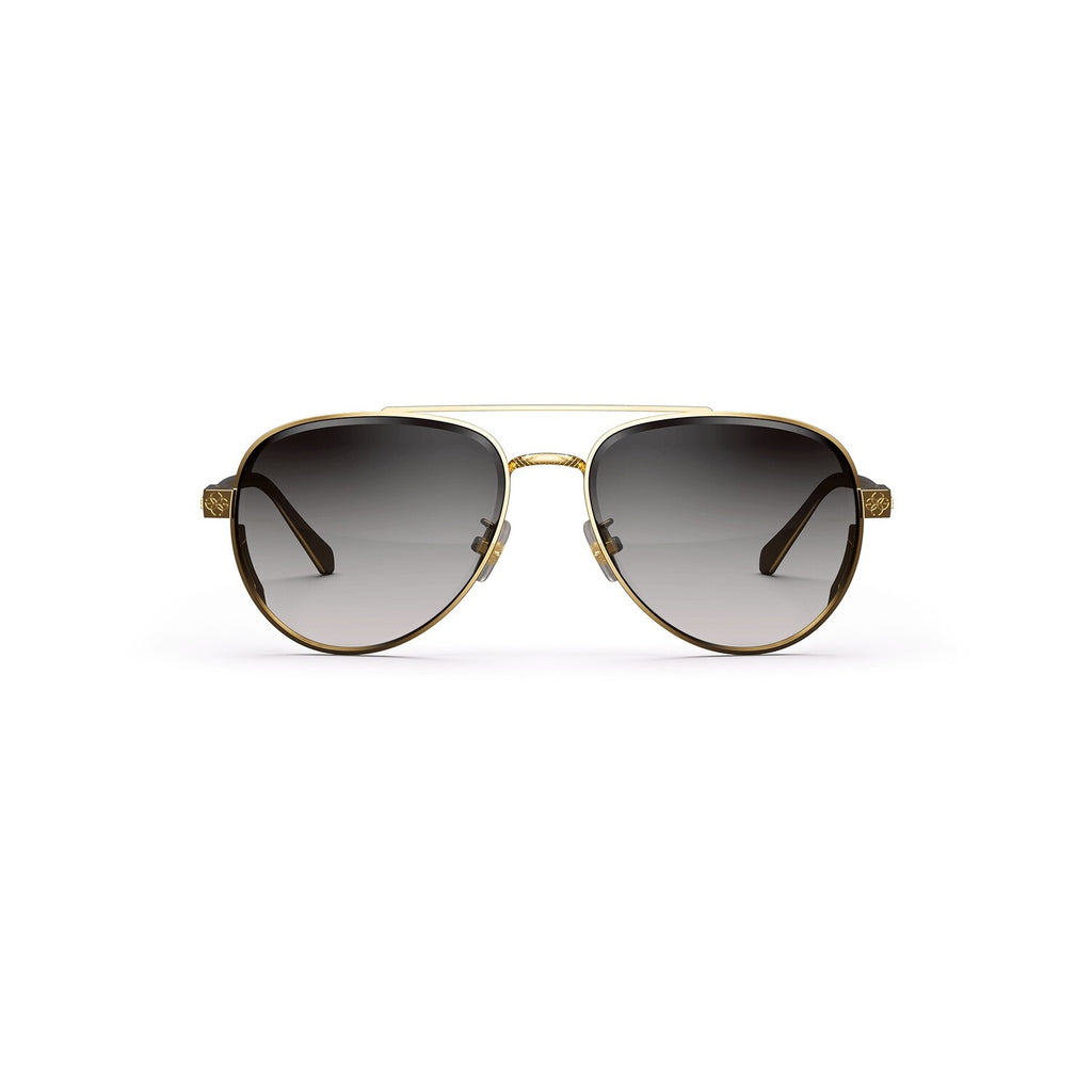 Pilot Sunglasses // Gold