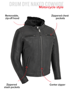 Street Cruiser Men's Motorcycle Leather Jacket