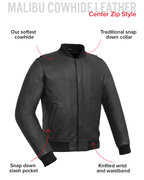 Willie Men's Motorcycle Leather Jacket