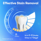 MySmile Teeth Whitening Strips with Natural Ingredients 14 Treatments (Allure)