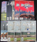 Lot of 11 MLB All Star Game Official Programs 1998-2012