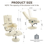 Recliner Chair With Ottoman