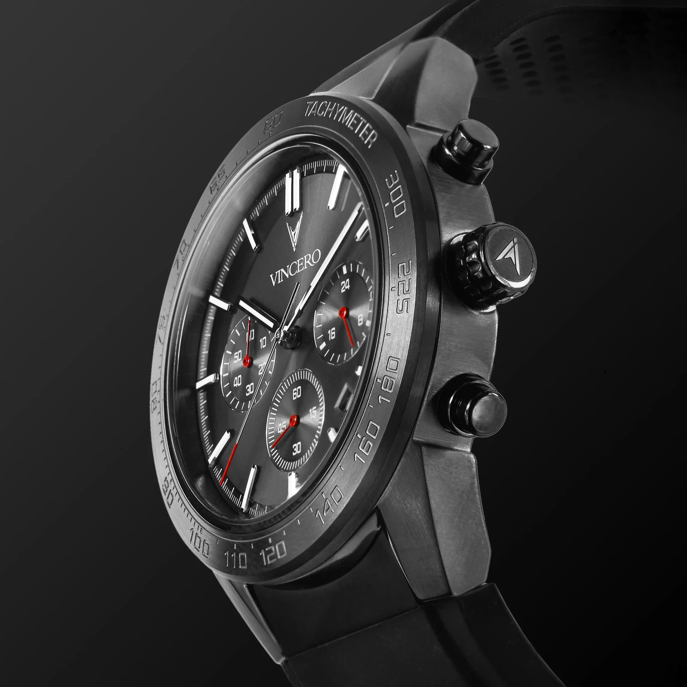 The Rogue - Gunmetal/Red