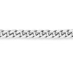 Miami Cuban Solid White/Yellow/Rose Gold Handmade Bracelet , 7mm, 6.5-10 Inch