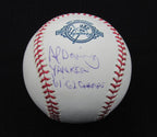 Al Downing Signed/Auto Yankees 100th OML Baseball JSA Inscr 186663