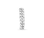 Miami Cuban Solid White/Yellow/Rose Gold Handmade Bracelet , 10mm, 6.5-10 Inch