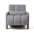 Modern Upholstered Accent Chair, Comfortable Fabric With A Pillow
