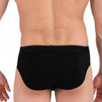 3 Pack Stretch Brief // Black