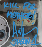 Ari Lehman Signed/Insc Funko Pop! #01 "Friday the 13th" Signed Blue JSA 190722