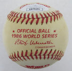 Wally Backman Signed/Autographed 1986 World Series Baseball Mets JSA 192459