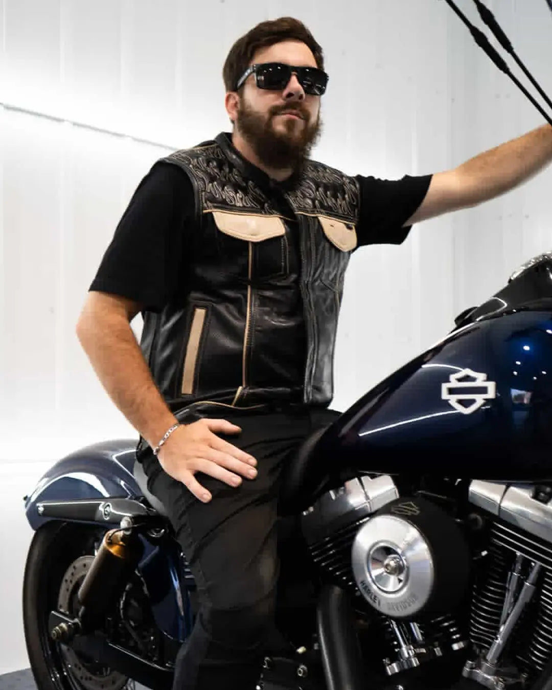 Inferno Rogue Men's Leather Vest (Limited Edition)