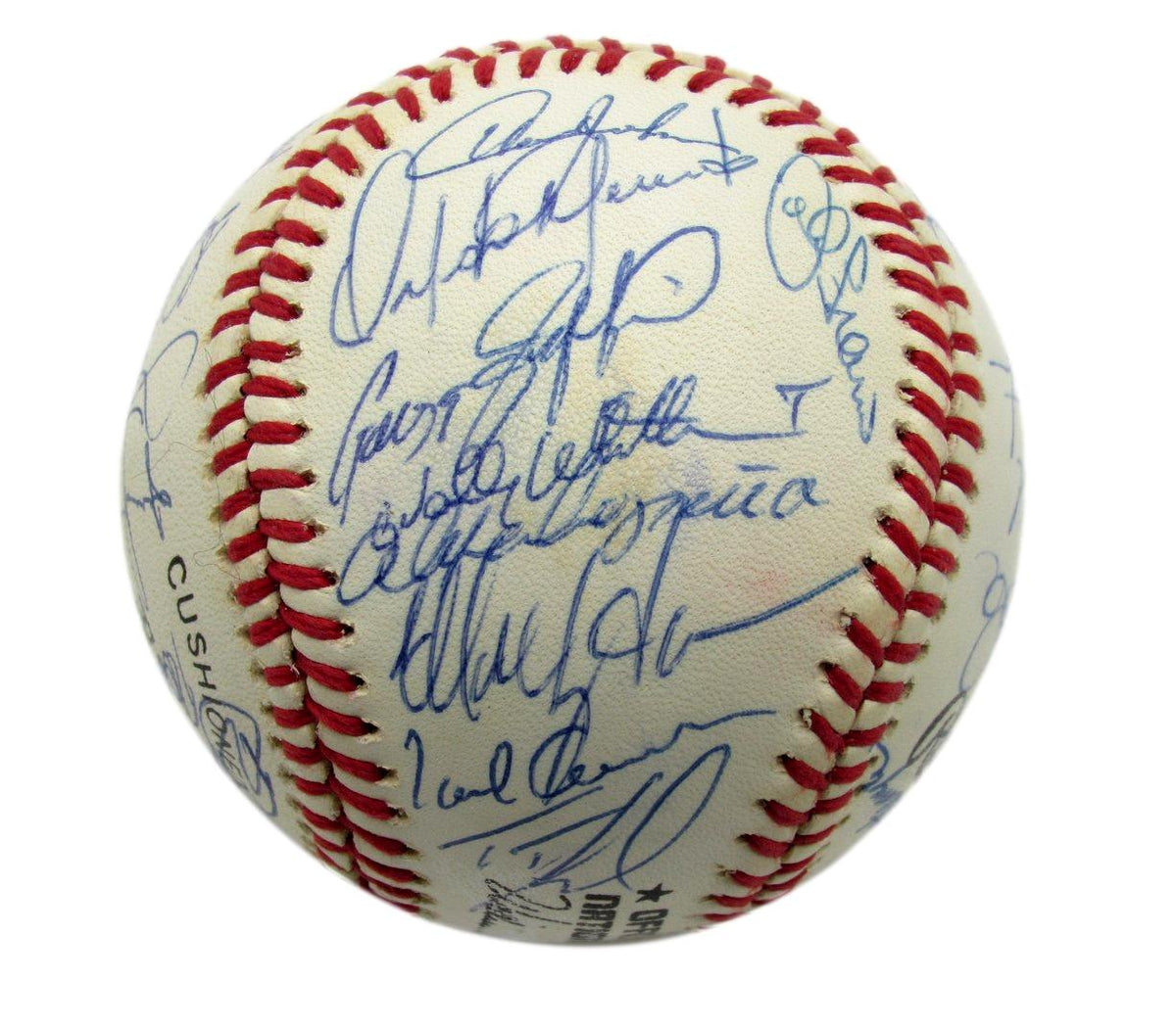 1990 Mets Team Autographed by 32 Harrelson Strawberry Viola ONL Baseball 182804