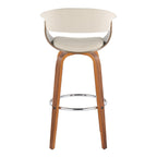 Vintage Mod - Mid Century Modern Fixed Height Barstool
