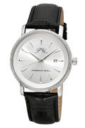 Porsamo Bleu Men's Veritas 2 Genuine Leather Band Watch 1362AVEL