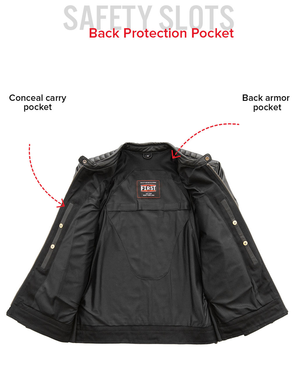Daredevil Men's Motorcycle Twill/Leather Jacket