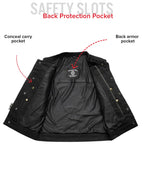 Desperado Men's Motorcycle Twill Jacket