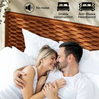Elara Solid Wood Bed Frame