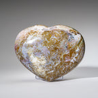 Polished Ocean Jasper Heart From Madagascar // V1