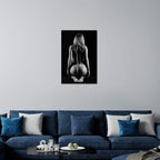 Nude Woman's Bodyscape Of Sexy Body Naked II Print // Alessandro Della Torre