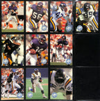 Lot of 14 Minnesota Vikings Late 80's/Early 90's Complete Team Sets 189281