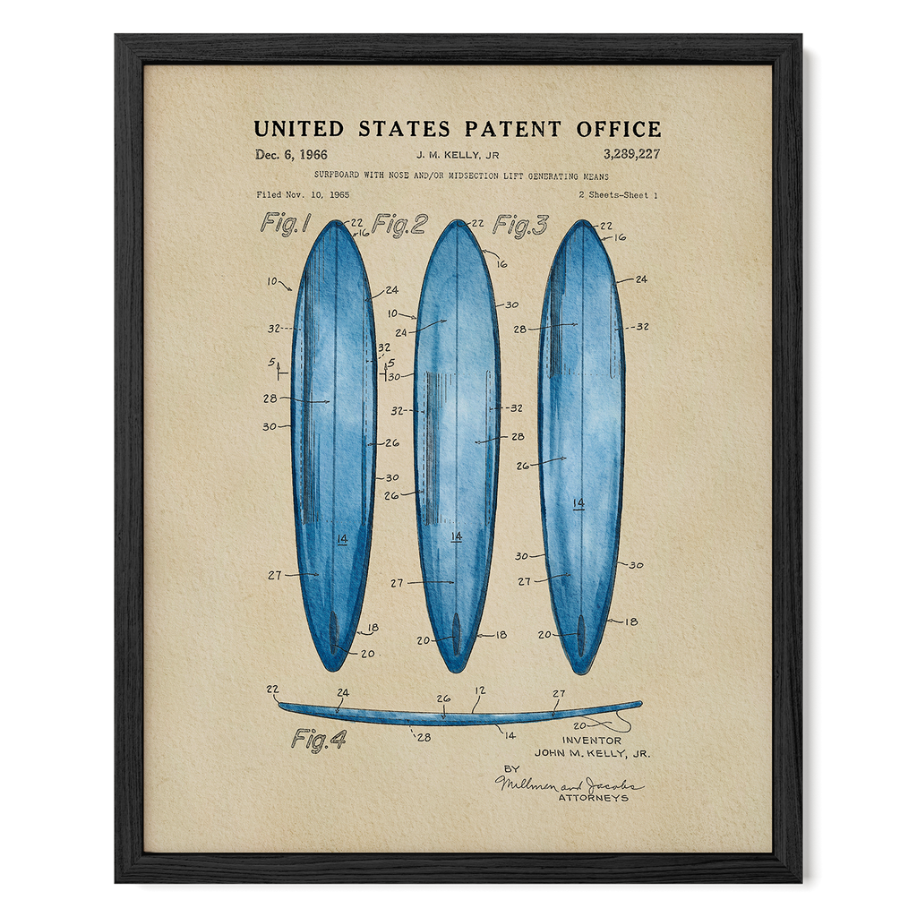 Blue Surfboard (1966)