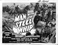 "Man with the Steel Whip" 11x14 Lobby Card Richard Simmons Western 180791