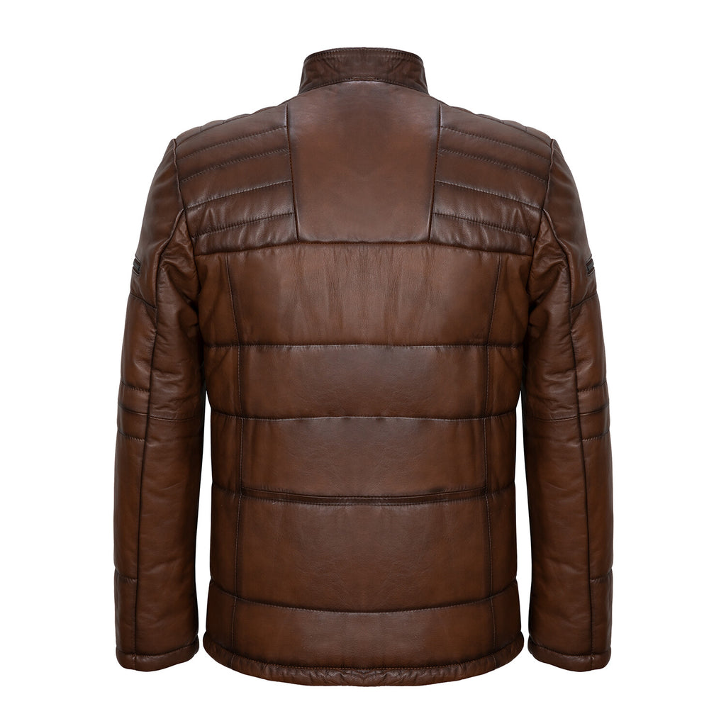 Quilted Jacket // Light Brown