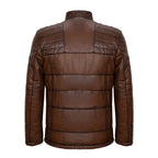 Quilted Jacket // Light Brown