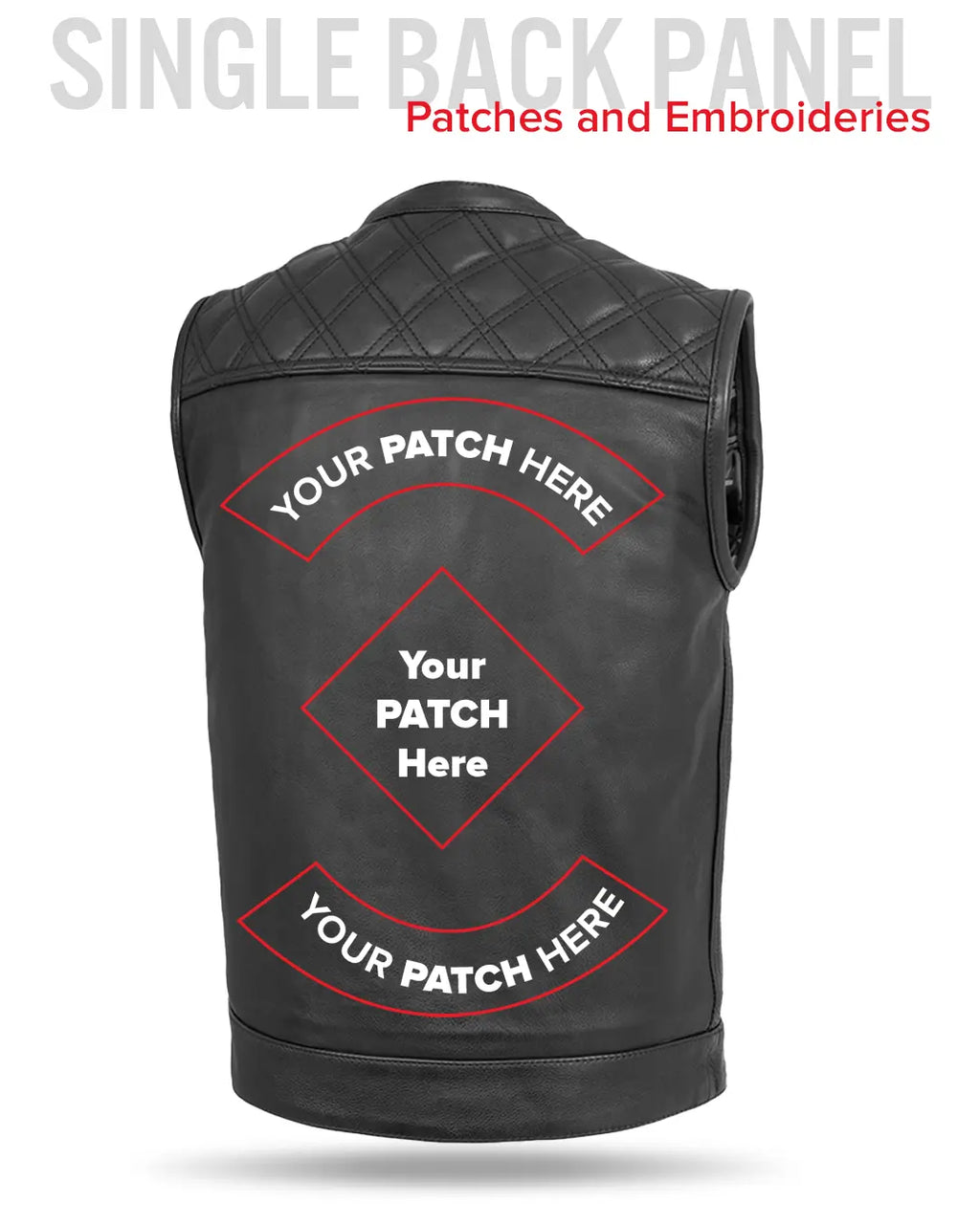 FMCo Men's Signature Leather Vest